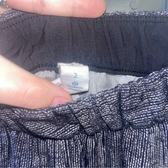 Lululemon Rollin' With My Omies Pant Burlap Texture Black Dune / Black Size 2 - Picture 6 of 6